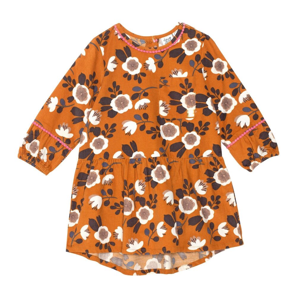 Printed Babycord Cotton Tunic - 7